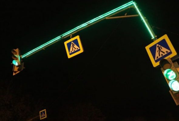 В Раменском округе заработал новый светофор