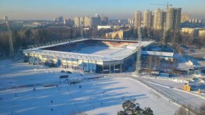 Самый большой каток города Раменское будет залит на запасном поле стадиона «Сатурн»