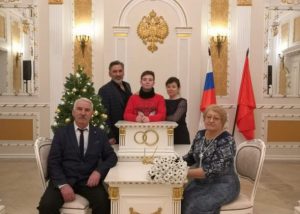 Чествование юбиляров семейной жизни