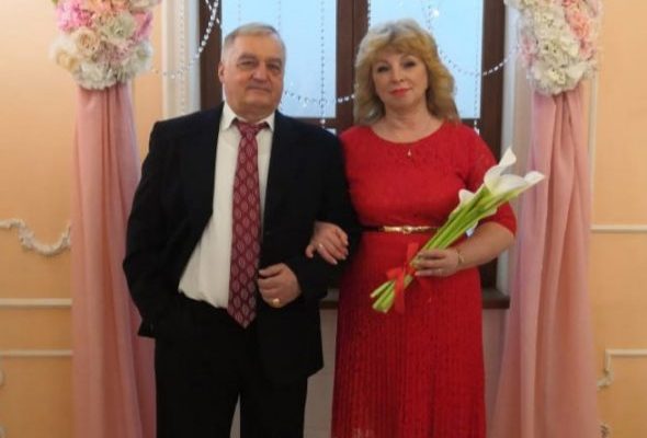 Чествование юбиляров семейной жизни