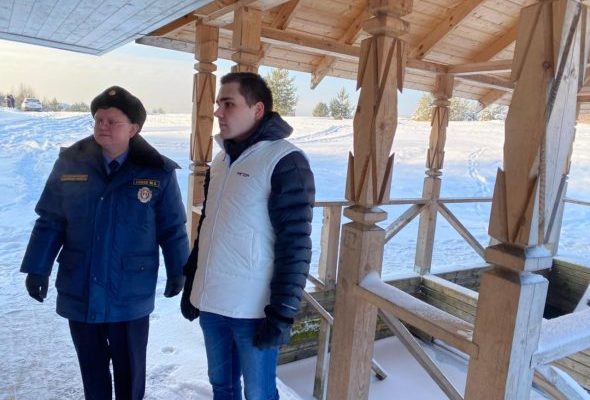 Госадмтехнадзор проверил подходы к местам крещенских купаний в Раменском городском округе
