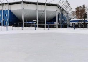 Завтра для массовых катаний откроют каток у стадиона «Сатурн»