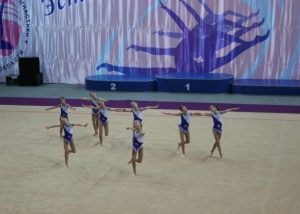 Кубок Московской области по эстетической гимнастике проходит в Раменском в эти выходные