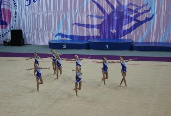Кубок Московской области по эстетической гимнастике проходит в Раменском в эти выходные