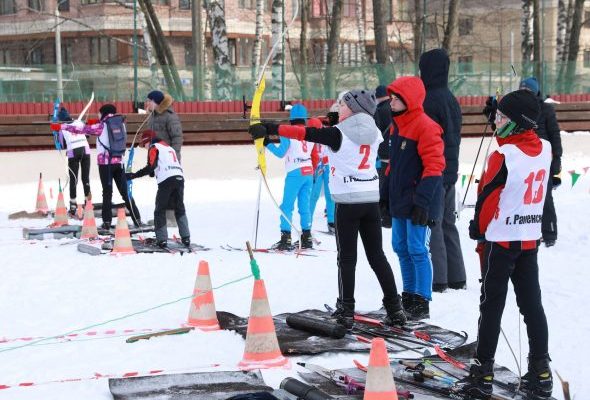 В Раменском состоялось первенство городского округа по ачери-биатлону
