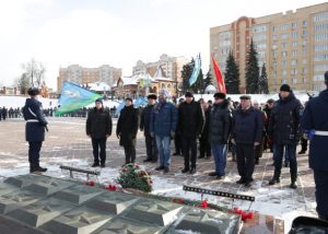 Митинг воинской славы состоялся 6 февраля на площади Победы в г.Раменское