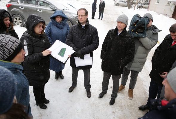 Планы по благоустройству одной из центральных улиц города оценил Роман Терюшков