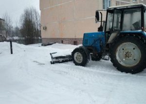 Минувшей ночью в Раменском от снега расчистили 393 577 кв.м территорий