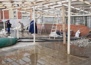 Состоялось плановое совещание, участники которого обсудили ход строительства школы в микрорайоне №10