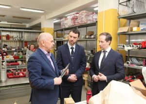 Роман Терюшков и Виктор Неволин посетили фирму «СПРУТ»