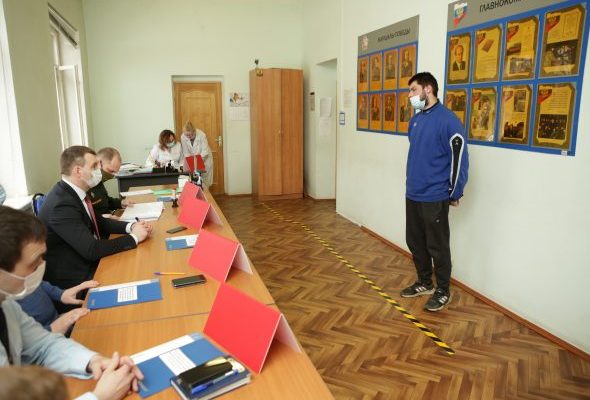 В Раменском началась весенняя призывная кампания