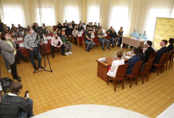 Профилактическое мероприятие провели 28 апреля на автотранспортном предприятии в г.Раменское