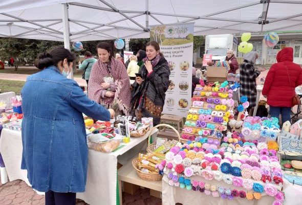 В Раменском состоялась ярмарка-фестиваль «Планета творчества»