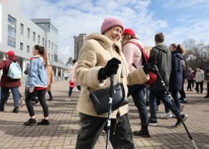 С зарядки у Дворца спорта «Борисоглебский» началось воскресное утро раменчан