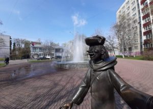 Сегодня в Раменском начался пуск фонтанов