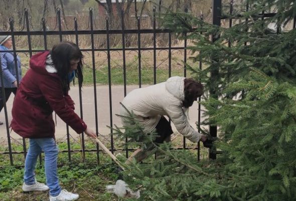 Раменский филиал АО «Мособлэнерго» участвует в областном субботнике