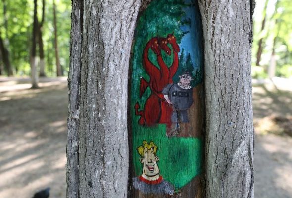 Новые герои мультфильмов в Раменском городском парке культуры и отдыха