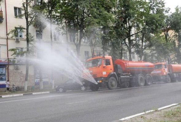 Пролив дорожного полотна и аэрация воздуха проводится раменскими дорожными службами