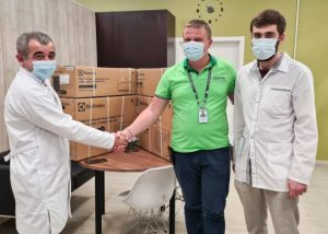 Сотрудники гипермаркета «Леруа Мерлен «Чулково» поддержали раменских врачей