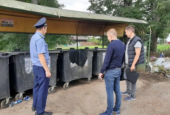 Госадмтехнадзор в Раменском наказал нерадивых ответственных лиц за содержание контейнерных площадках