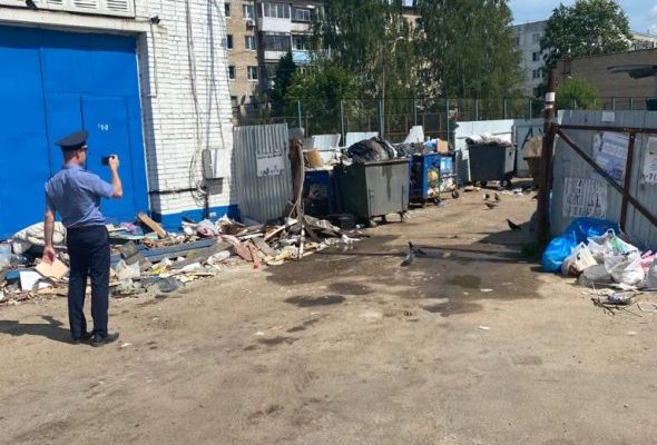 Благодаря Госадмтехнадзору устранено 49 нарушений в содержании контейнерных площадок в го Жуковский и Раменский