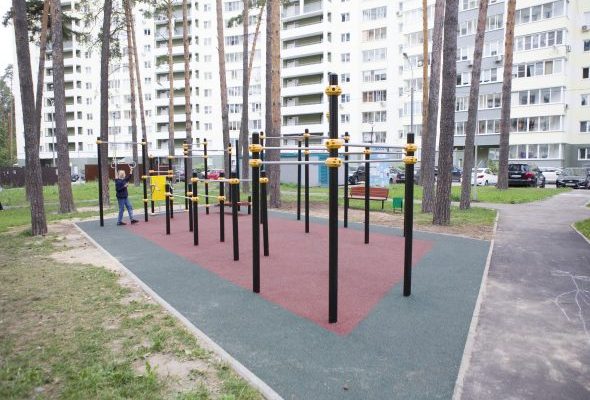 В Раменском округе завершили благоустройство 6 дворов