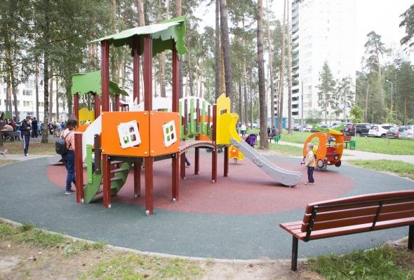 В Раменском г.о. появилось 7 губернаторских детских площадок