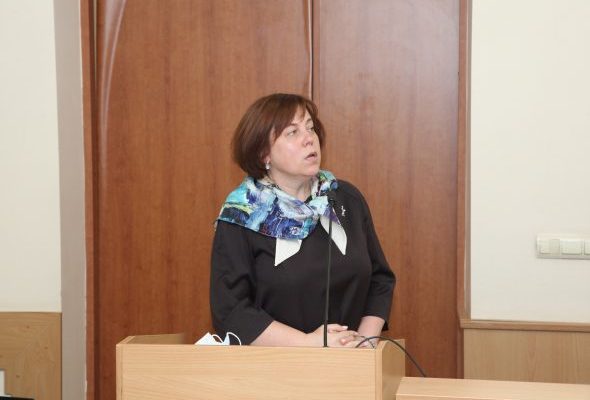 О том, как ведут профилактику СОVID-19 в образовательных учреждениях Раменского городского округа председатель Комитета по образованию Наталья Асеева