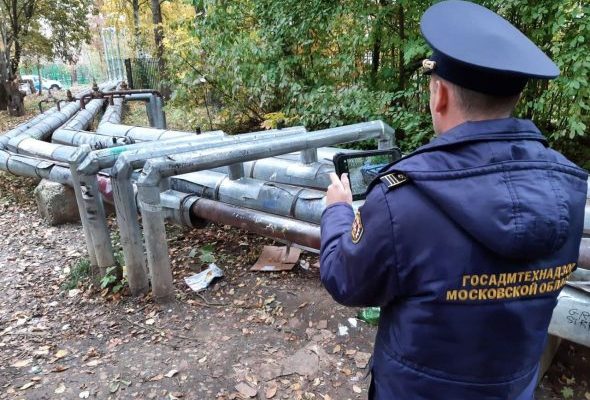 По предписаниям Госадмтехнадзора в Раменском устранены повреждения теплотрасс