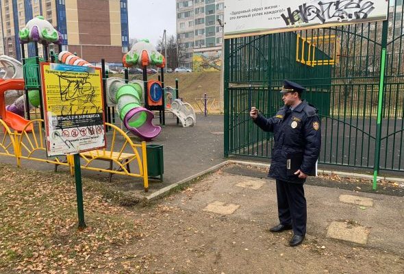 В Раменском устранены нарушения в содержании детских площадок