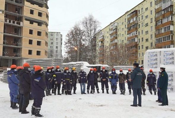 Главгосстройнадзор совместно с МЧС начал проверки стройплощадок в Раменском