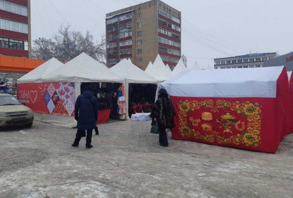 В г.Раменское прошла традиционная новогодняя ярмарка