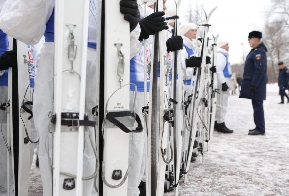 Митинг, посвященный началу Вяземской воздушно-десантной операции состоялся в Раменском 27 января