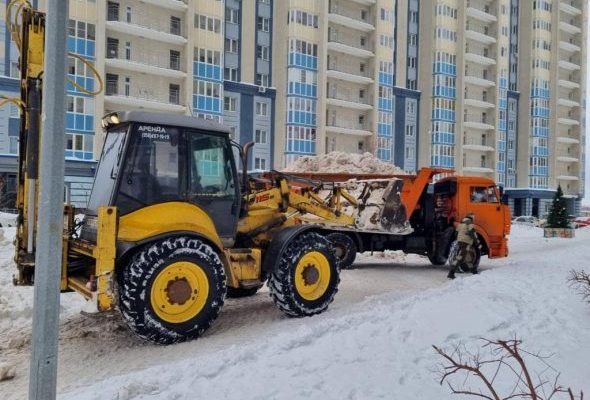 В Раменском городском округе от снега очищено 1 047 546 кв м территории