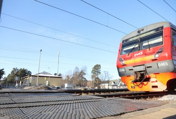 В Раменском г.о. состоялся очередной рейд по профилактике травматизма на железной дороге в поселке Кратово