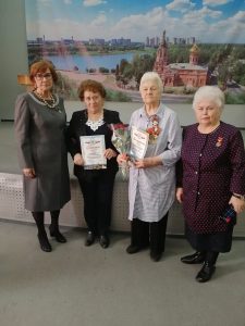 Ветеранская организация ТУ Новохаритоновское удостоена награды