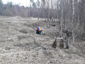 Помощь по уборке мусора