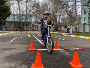 Конкурс «Безопасное колесо» провели для детей в Раменском