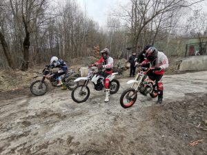 В Раменском состоялся молодежный мотозаезд