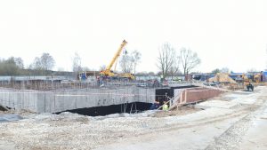 Работы по возведению Центра культурного развития в Дубовой Роще идут по графику