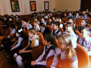 С 22 марта по 28 марта в СОШ №22 п.Дубовая роща прошли библиотечные уроки во всех классах начальной школы