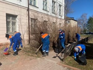 АО «Мособлэнерго» привело в порядок более 800&nbsp;м²&nbsp;территорий в Речицах