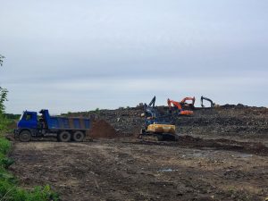 В Раменском идут работы по рекультивации полигона «Сафоново»