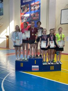 Раменские бадминтонисты привезли награды из Воскресенска