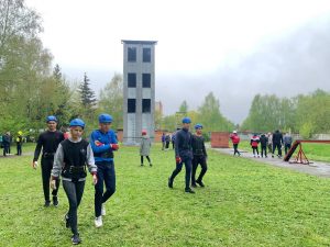 Студенты Раменского колледжа приняли участие в соревнованиях по пожарно-прикладному спорту