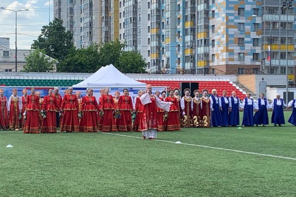 Площадкой празднования Дня России в Раменском стал стадион «Красное Знамя»