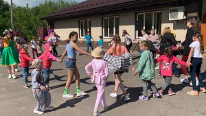 Праздник для детей провели в ДК Кузяевский