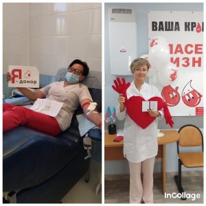 В Раменской областной больнице прошла донорская акция, посвященная Всемирному Дню донора и Дню города Раменское