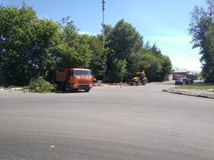 В городе продолжается ремонт дорог и тротуаров