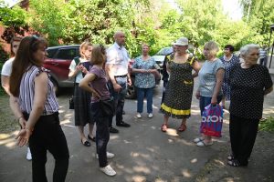 Встреча с жителями по вопросам благоустройства прошла в ТУ Ильинский